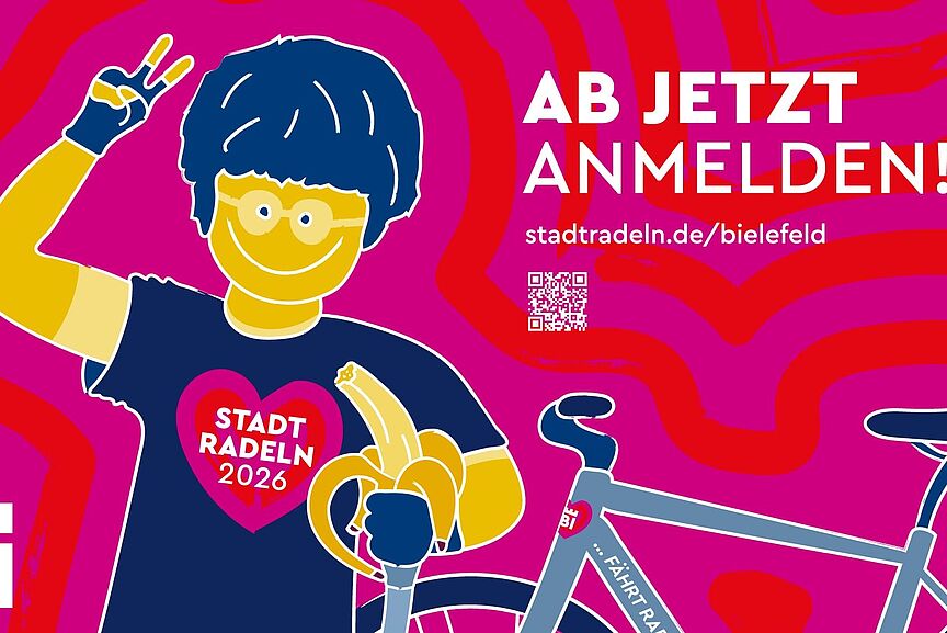 Stadtradeln 2026 in Bielefeld – jetzt anmelden!
