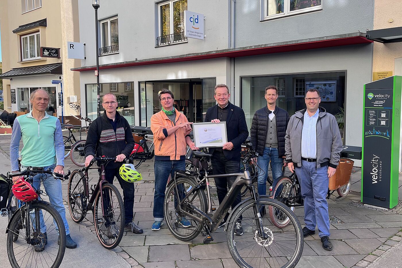 "Fahrradfreundlicher Arbeitgeber" Stadt Siegen. "Fahrradfreundlicher Arbeitgeber" Stadt Siegen.